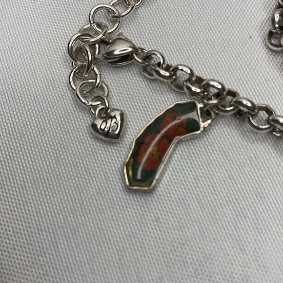 Brighton California charm Bracelet 8 1/2" - Picture 9 of 9